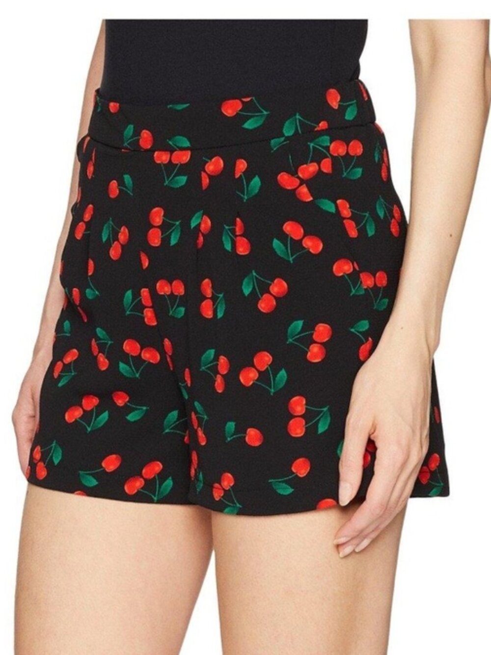 Free Generation Cherry Print Flowy Shorts